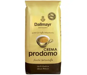 Dallmayr Prodomo Crema 1 kg / Zrnková káva / 100% Arabica