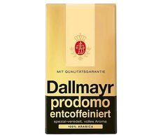 Dallmayr Decaffeinated HVP 500 g / Mletá káva / bez kofeinu / 100% Arabica