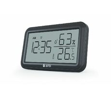 Airbi INDOOR - černá / Pokojový teploměr a vlhkoměr