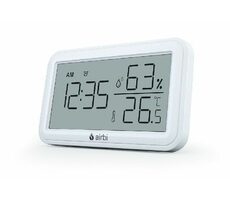Airbi INDOOR - bílá / Pokojový teploměr a vlhkoměr