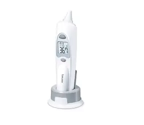 Beurer FT 58 Digitální teploměr do ucha / 10 pamětí / °C & °F / aktustický signál / 10x ochranný nástavec
