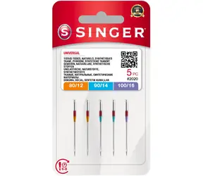 Singer 2020 - 80/12 & 90/14 & 100/16 5ks / Jehly / univerzální