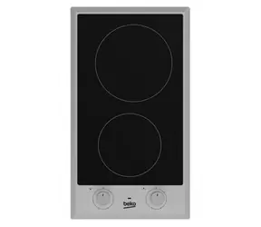Beko HDCC32200X stříbrná / Varná deska / 2 plotny / 2900W / doprodej