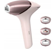 Philips Lumea BRI977/00 růžovo-bílá / IPL epilátor / počet záblesků: 450 000 / 4 nástavce