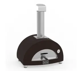Alfa Forni Moderno 1 hnědá / Pec na pizzu / 500°C / 60 x 40 cm / na dřevo