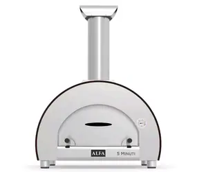 Alfa Forni Classico 5 Minuti hnědá / Pec na pizzu / 500°C / 30 x 20 cm / na dřevo