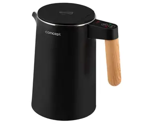 Concept RK3301 černá / Rychlovarná konvice / 1.5 l / 2200W / termoregulace / doprodej