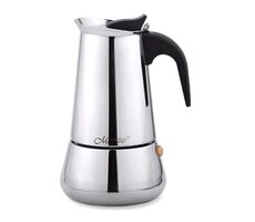 Maestro MR-1660-4 stříbrná / Moka konvička / 4 šálků
