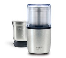 Caso 1831 stříbrná / mlýnek na kávu / zásobník 90 g / 200 W 