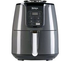 Ninja AF100EU šedá / Horkovzdušná fritéza / 1550W / 3.8 l / 4 programy / 40 - 210 °C