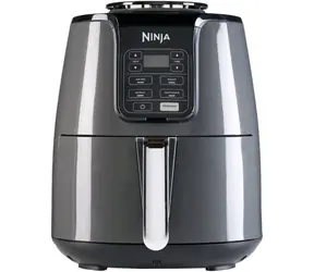 Ninja AF100EU šedá / Horkovzdušná fritéza / 1550W / 3.8 l / 4 programy / 40 - 210 °C