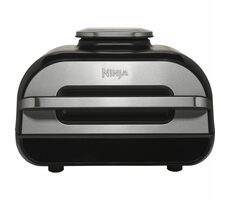 Ninja AG551EU šedo stříbrná / horkovzdušná fritéza + gril / 2460W / 5.7 l / 40 - 240 °C