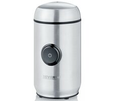 Severin KM 3879 stříbrná / Mlýnek na kávu / zásobník 50 g / 150 W 