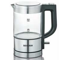 Severin WK 3472 stříbrná / Rychlovarná konvice / 1100W / 0.5 l