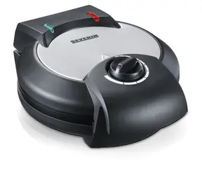 Severin WA 2103 stříbrno-černá / Vaflovač / 1200W / doprodej