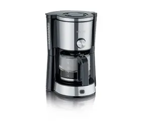 Severin KA 4825 stříbrná / Kávovar na překapávanou kávu / 1000W / 1.25 l / doprodej