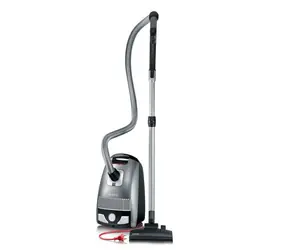Severin BC 7045 šedá / Sáčkový vysavač / 750W / 3 l / 72 dB / HEPA
