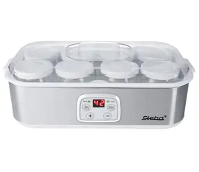 Steba JM 3 / Jogurtovač / 25 W / 8 sklenic / 1400 ml