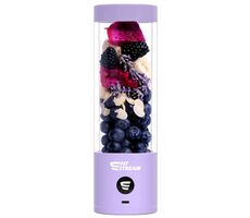 FitStream Pro fialová / Přenosný mixér / 7.4W / 0.38l / 2000mAh Baterie