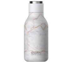 Asobu Urban Drink Bottle Marble 0.473 L / Termoláhev / chladný až 24 hodin / horký až 12 hodin