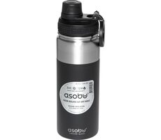 Asobu Alpine Flask Bottle Black 0.53 L / Termoláhev / chladný až 24 hodin / horký až 12 hodin