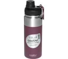 Asobu Alpine Flask Bottle Burgundy 0.53 L / Termoláhev / chladný až 24 hodin / horký až 12 hodin