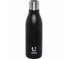 Asobu UV-Light Bottle Black 0.5 L / Termoláhev / chladný až 24 hodin / horký až 12 hodin