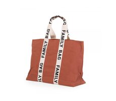 Childhome Family Bag Canvas Terracotta / Cestovní taška / 55 x 40 x 18 cm 