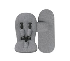 Mima Startovní sada Xari London Grey / podložku s 5-bodovými pásy & lem na nánožník a matraci