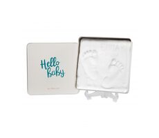 Baby Art Magic Box Square Essentials / Rámeček s víkem a stojánkem pro otisk ručičky nebo nožičky