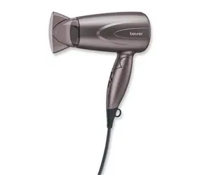 Beurer HC 17 šedá / cestovní fén na vlasy / 1300 W / 2 stupně