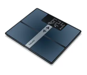 Beurer BF 980 modrá / osobní váha / digitální / Wi-Fi / rozlišení 100 g / nosnost 180 kg / USB-C / diagnostická data 