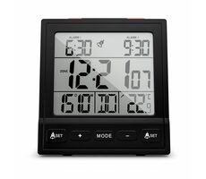 Mebus 25581 Radio alarm clock / Rádiem řízený budík