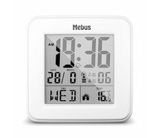 Mebus 25594 Radio alarm clock / Rádiem řízený budík / 1 x AA