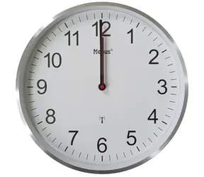 Mebus 19411 - Rádiem řízené nástěnné hodiny / 30 cm / 1x AA