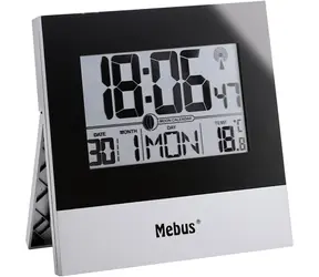 Mebus 41787 - Rádiem řízené nástěnné hodiny 