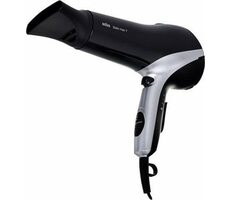 Braun Satin Hair 7 HD710 stříbrno-černá / fén na vlasy / 2200W / 3 teploty / Ionizace / koncentrátor