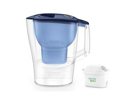 Brita Aluna modrá / filtrační konvice na vodu / 2.4 l / filtr: Maxtra PRO