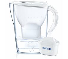 Brita Marella bílá / filtrační konvice na vodu / 2.4 l / filtr: Maxtra+