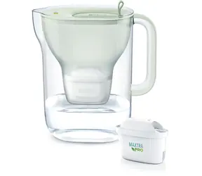 Brita Style zelená / Filtrační konvice na vodu / 2.4 l / filtr: Maxtra Pro