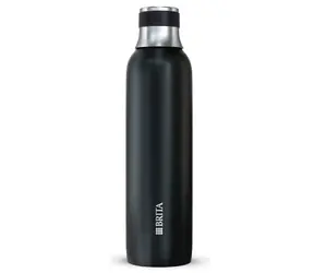 Brita Malá nerezová láhev černá / pro výrobník sody sodaTRIO / 0.65 l