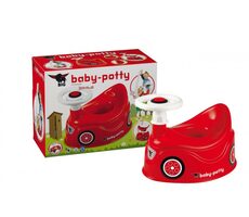 BIG Bobby Car Baby Nočník s volantem červená / od 1,5 roku