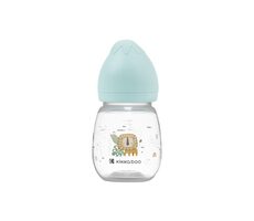 KikkaBoo Kojenecká láhev 180ml 3m+ Savanna Mint