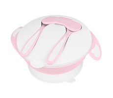 KikkaBoo Miska 4v1 Pink / od 6 měsíců