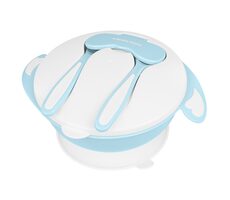 KikkaBoo Miska 4v1 Blue / od 6 měsíců