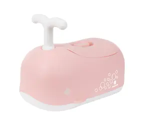 KikkaBoo Nočník velryba Pink / od 12 měsíců