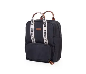 Childhome Přebalovací batoh Family Club Black / 40 x 30 x 16 cm