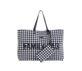 Childhome Cestovní taška Family Bag Pepito Black / 55 x 40 x 18 cm 