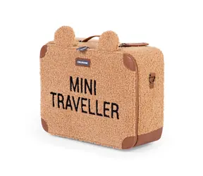 Childhome Dětský cestovní kufr Teddy Beige / 40 x 30 x 15 cm