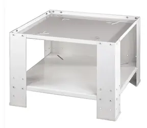 Xavax podstavec pod pračku/sušičku / 60x60 cm / výška 40 cm / nosnost 150 kg, / s odkladací policí